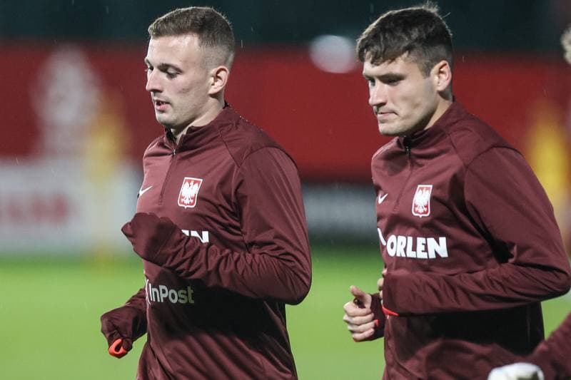 Football. Poland national team. Training. 06.10.2025