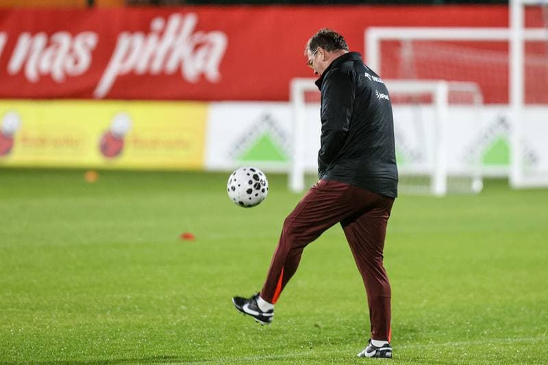 Football. Poland national team. Training. 06.10.2025