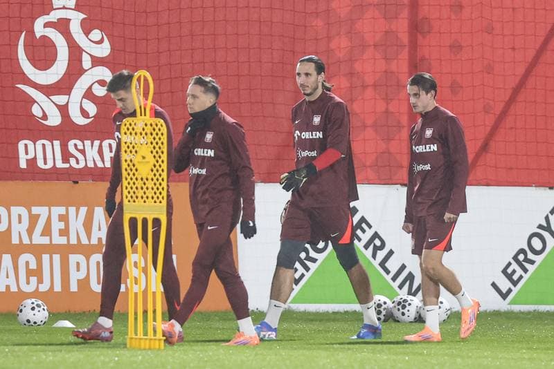 Football. Poland national team. Training. 06.10.2025