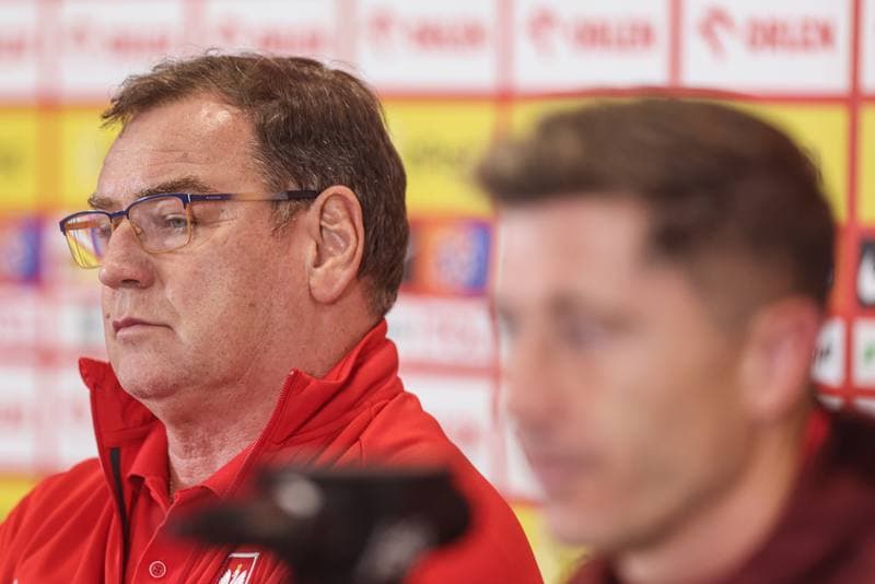 Football. Poland national team. Press Conference. 06.10.2025