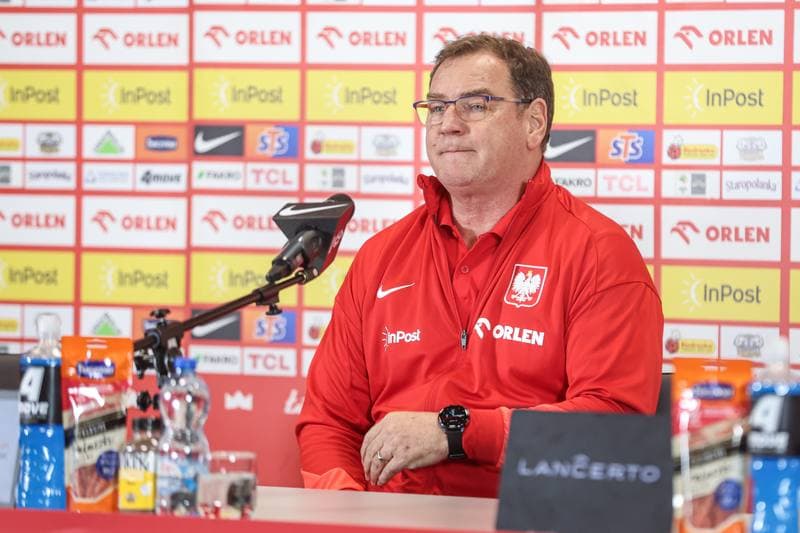 Football. Poland national team. Press Conference. 06.10.2025