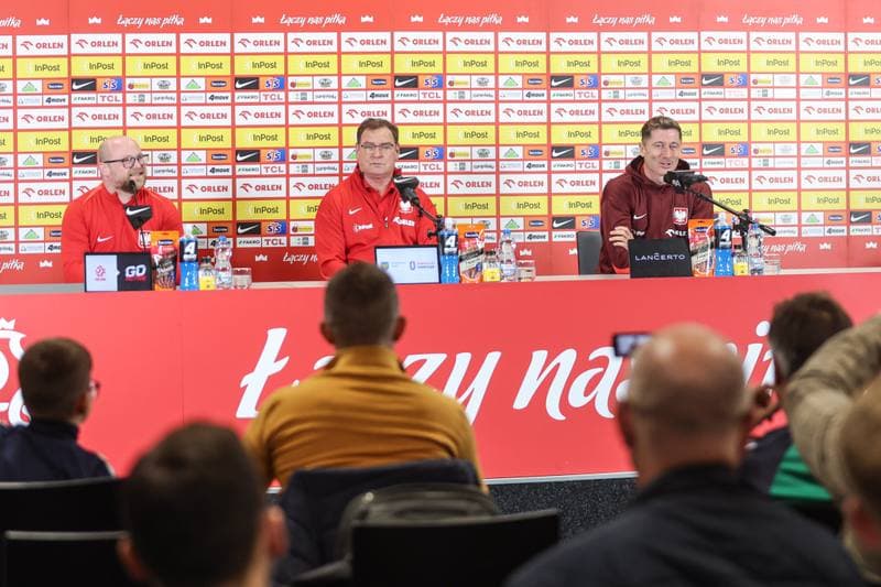 Football. Poland national team. Press Conference. 06.10.2025