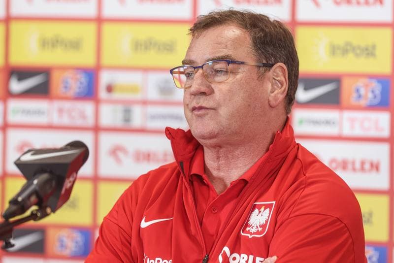 Football. Poland national team. Press Conference. 06.10.2025