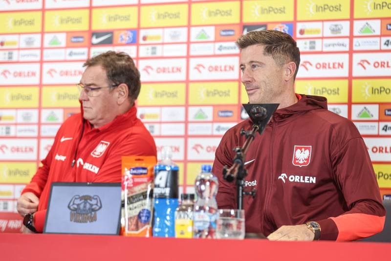 Football. Poland national team. Press Conference. 06.10.2025