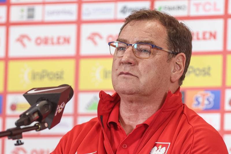 Football. Poland national team. Press Conference. 06.10.2025