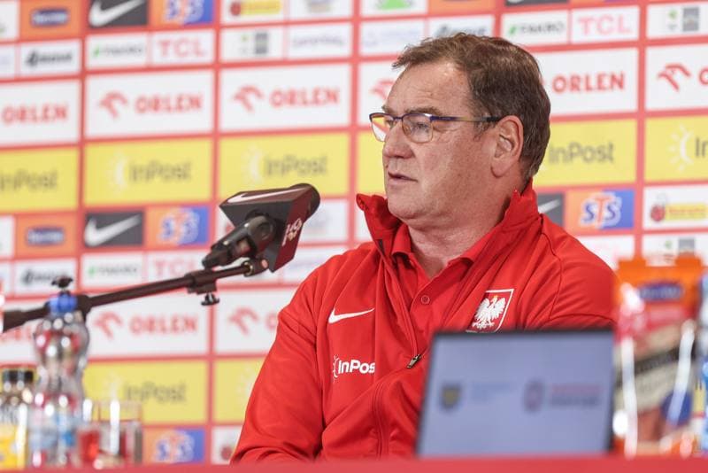 Football. Poland national team. Press Conference. 06.10.2025