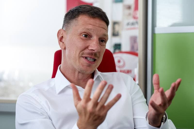 Football. Slavia Prague. Press Conference. 17.09.2025