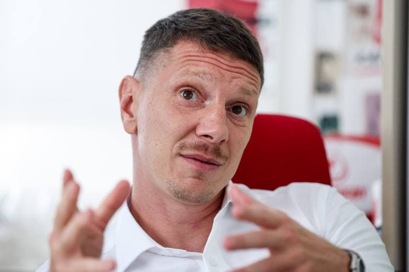 Football. Slavia Prague. Press Conference. 17.09.2025