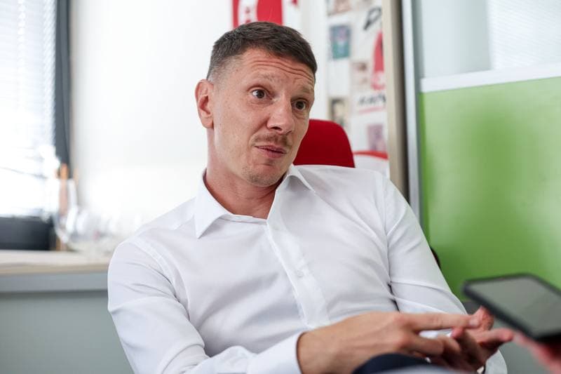 Football. Slavia Prague. Press Conference. 17.09.2025