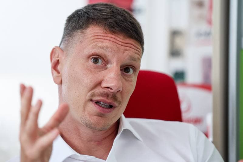 Football. Slavia Prague. Press Conference. 17.09.2025