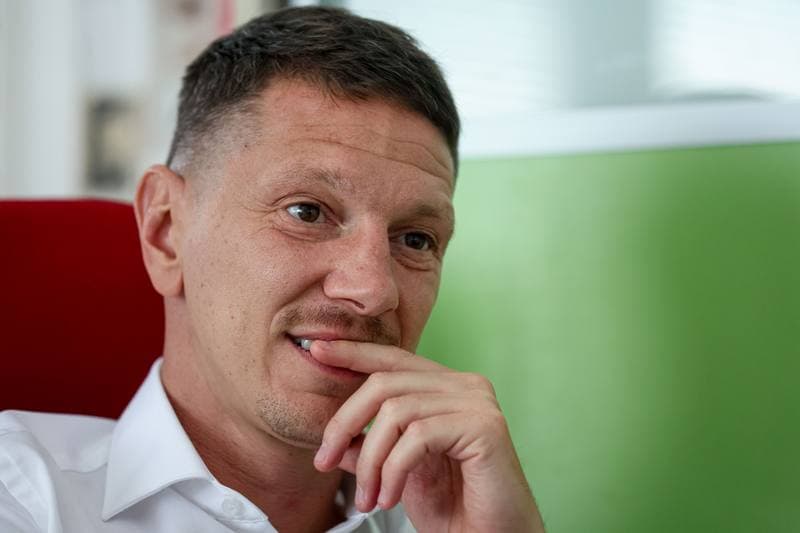 Football. Slavia Prague. Press Conference. 17.09.2025