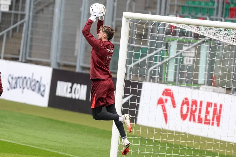 Football. Poland national team. Training. 10.10.2025