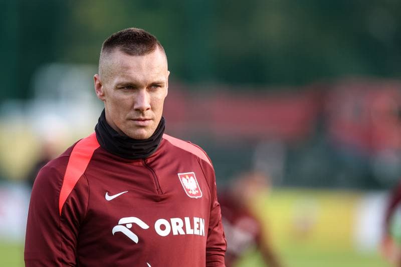 Football. Poland national team. Training. 08.10.2025