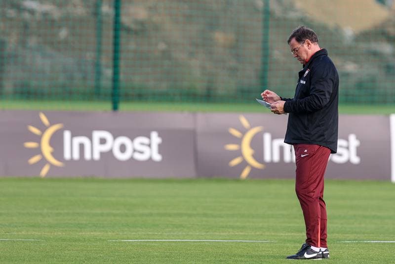 Football. Poland national team. Training. 08.10.2025