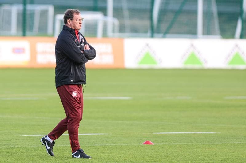 Football. Poland national team. Training. 08.10.2025