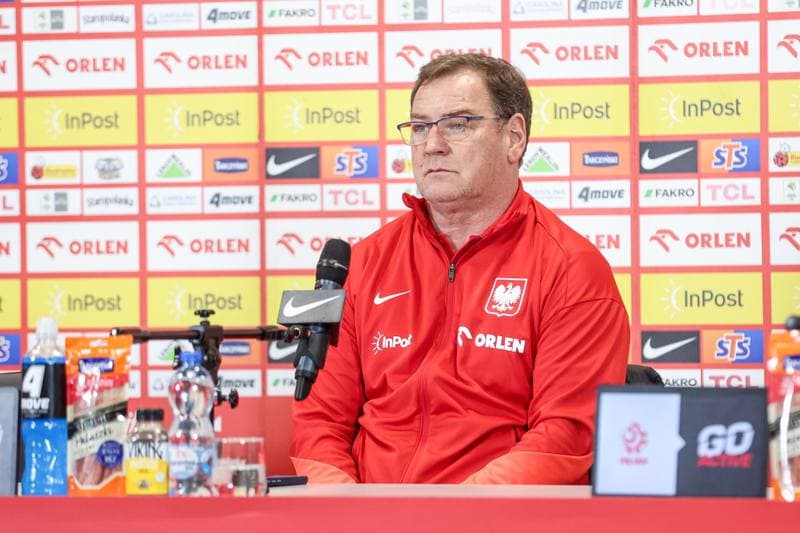 Football. Poland national team. Press Conference. 08.10.2025