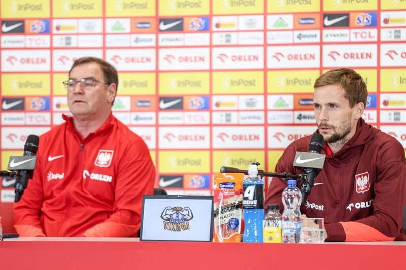 Football. Poland national team. Press Conference. 08.10.2025