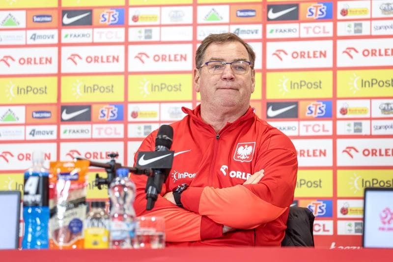 Football. Poland national team. Press Conference. 08.10.2025