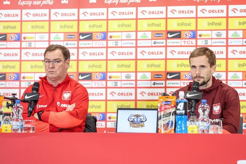 Football. Poland national team. Press Conference. 08.10.2025
