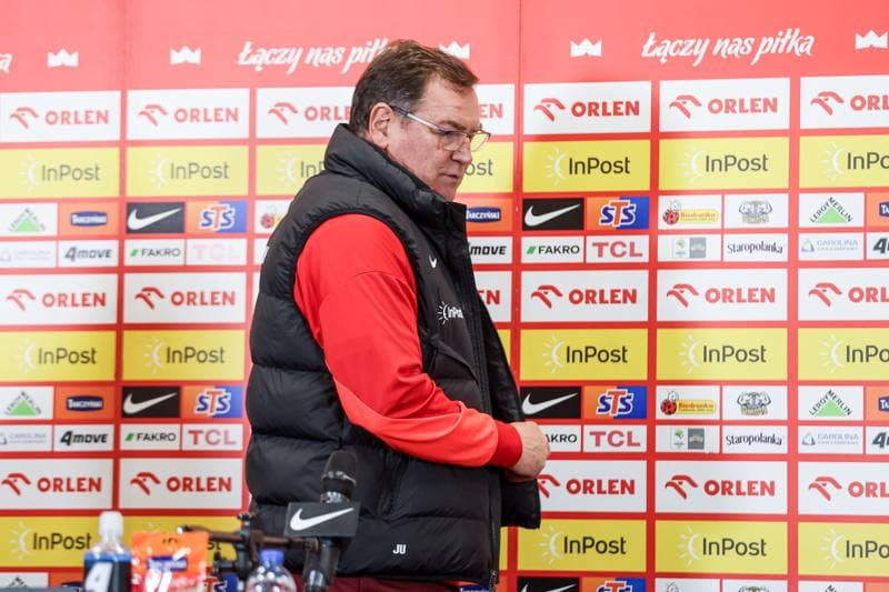 Football. Poland national team. Press Conference. 08.10.2025
