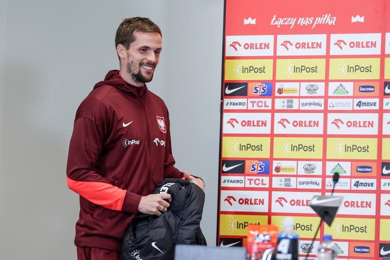 Football. Poland national team. Press Conference. 08.10.2025