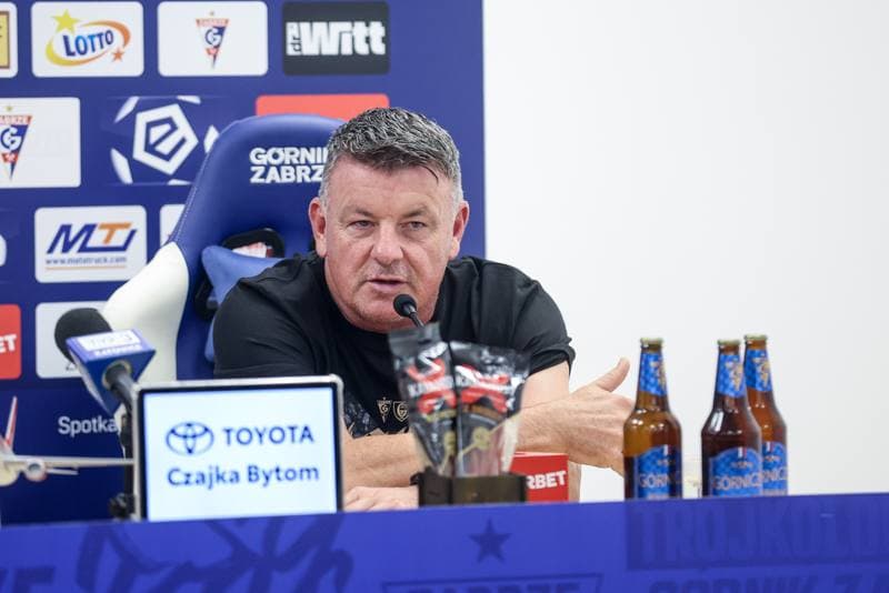 Football. Gornik Zabrze. Press Conference. 21.08.2025