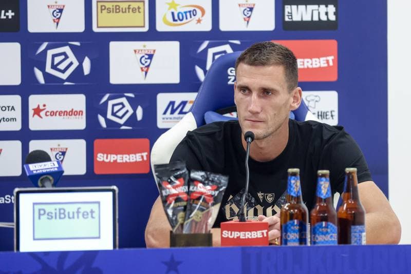 Football. Gornik Zabrze. Press Conference. 21.08.2025
