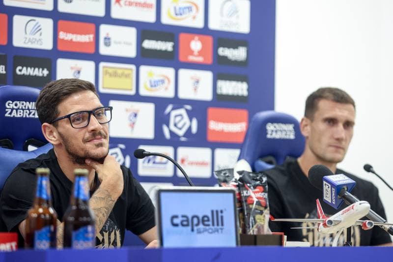 Football. Gornik Zabrze. Press Conference. 21.08.2025