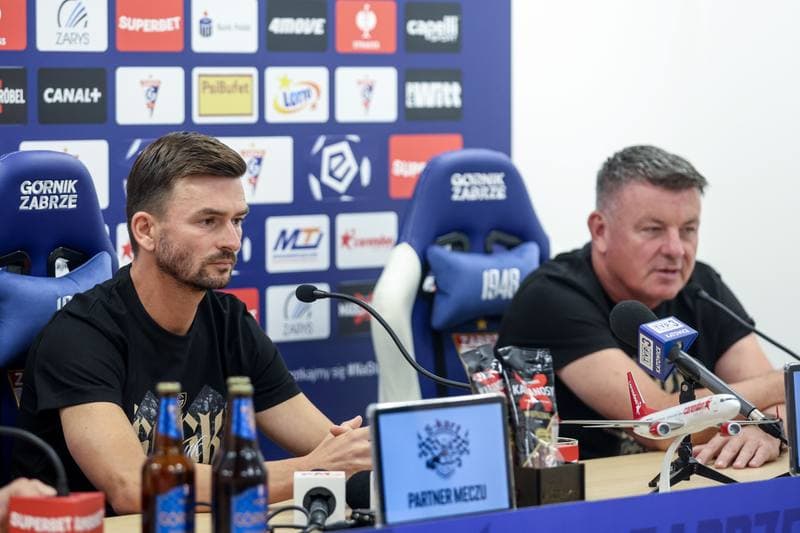 Football. Gornik Zabrze. Press Conference. 21.08.2025