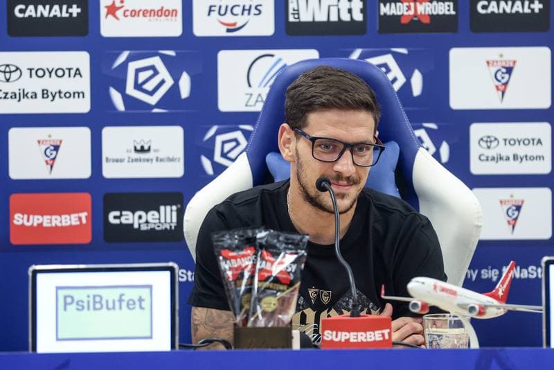 Football. Gornik Zabrze. Press Conference. 21.08.2025