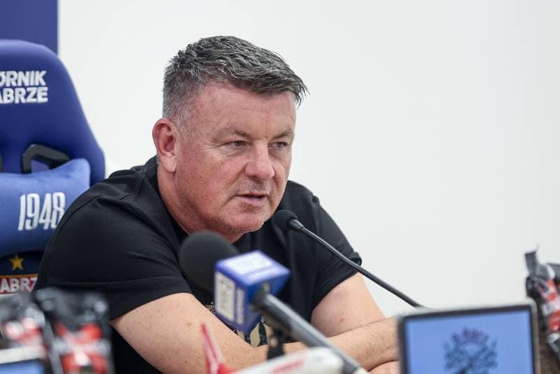 Football. Gornik Zabrze. Press Conference. 21.08.2025