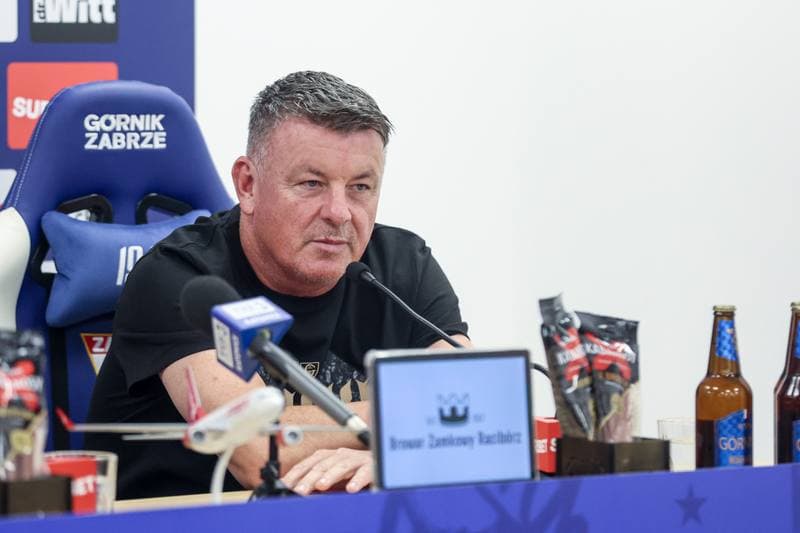 Football. Gornik Zabrze. Press Conference. 21.08.2025