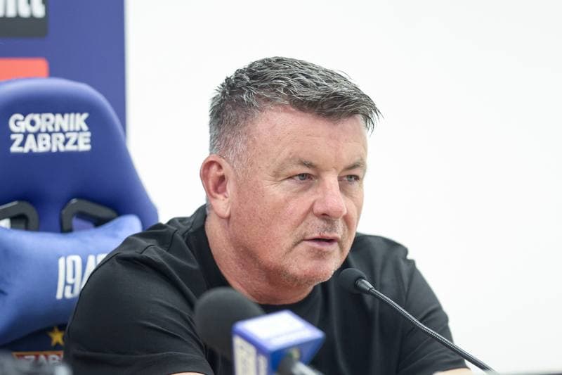 Football. Gornik Zabrze. Press Conference. 21.08.2025