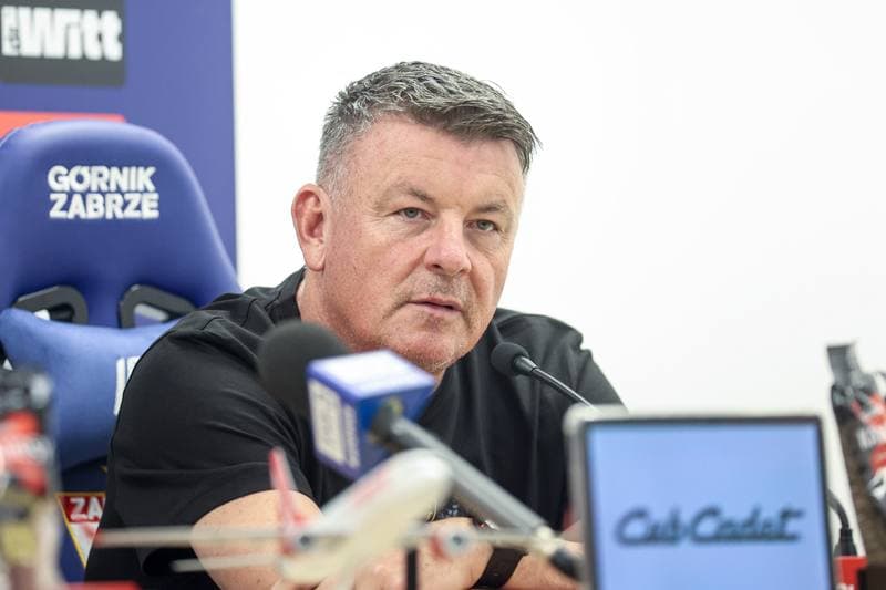 Football. Gornik Zabrze. Press Conference. 21.08.2025