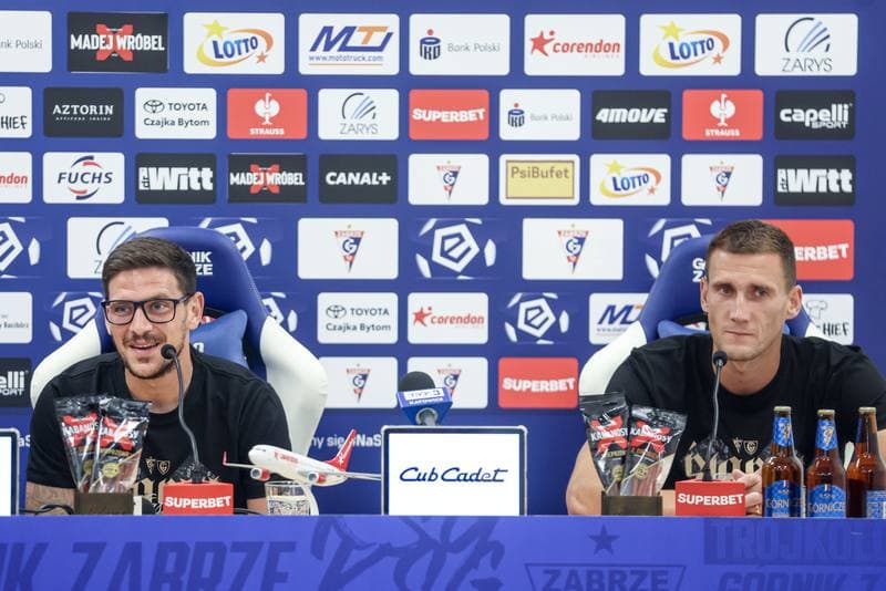 Football. Gornik Zabrze. Press Conference. 21.08.2025