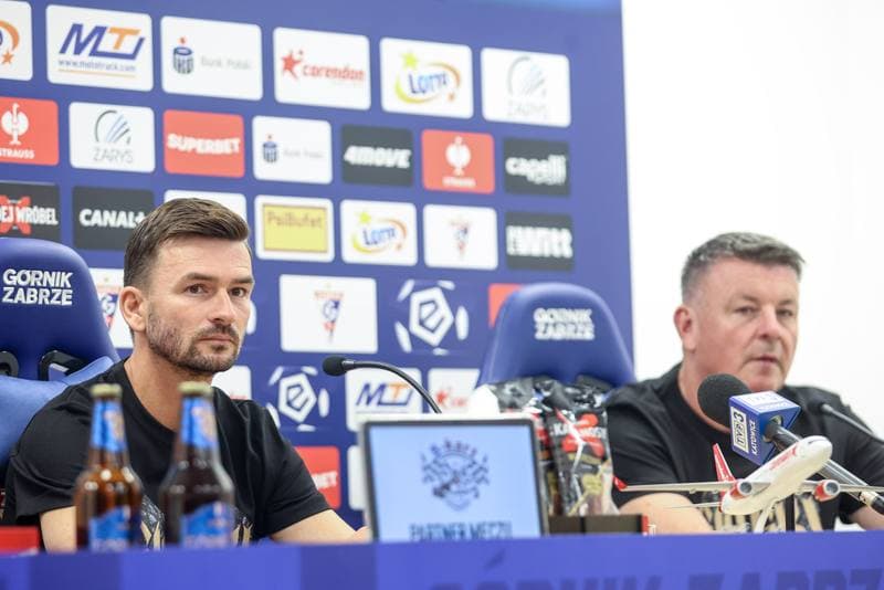 Football. Gornik Zabrze. Press Conference. 21.08.2025