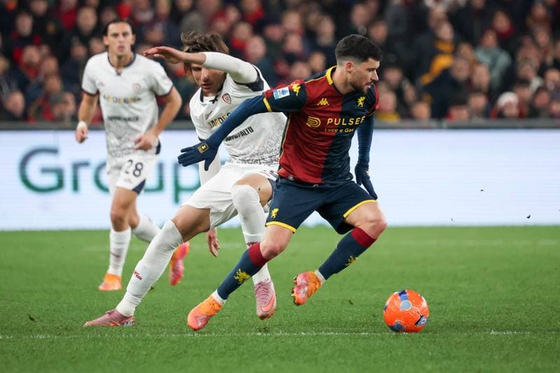 Football. Serie A. Genoa - Cagliari. 21.01.2026