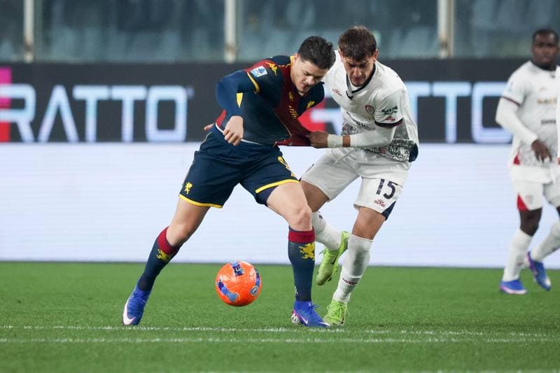 Football. Serie A. Genoa - Cagliari. 21.01.2026