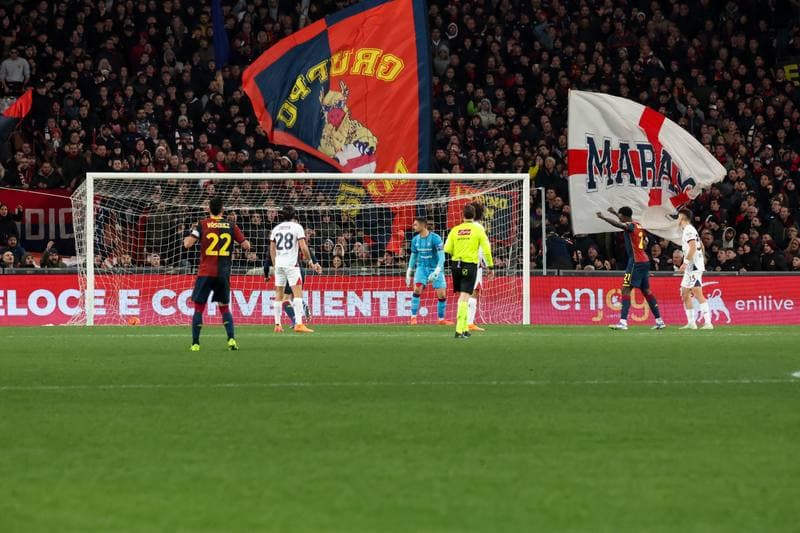 Football. Serie A. Genoa - Cagliari. 21.01.2026
