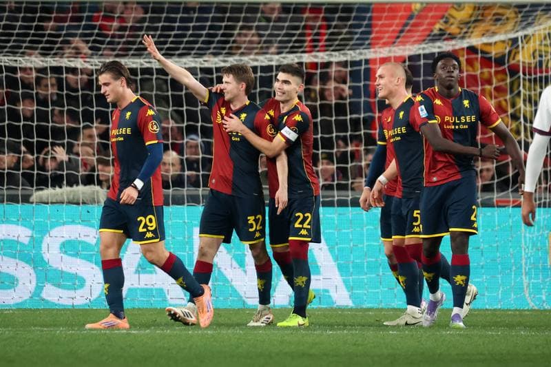 Football. Serie A. Genoa - Cagliari. 21.01.2026