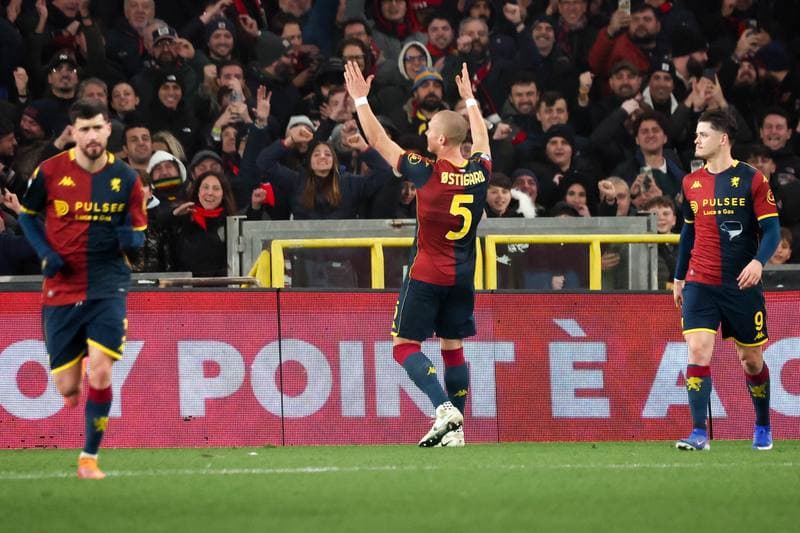 Football. Serie A. Genoa - Cagliari. 21.01.2026