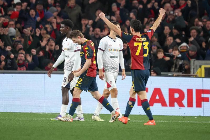 Football. Serie A. Genoa - Cagliari. 21.01.2026