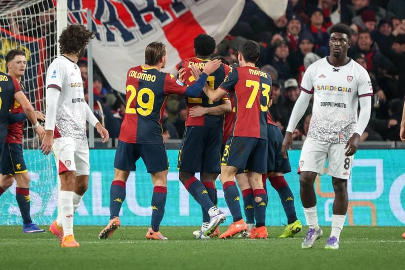 Football. Serie A. Genoa - Cagliari. 21.01.2026