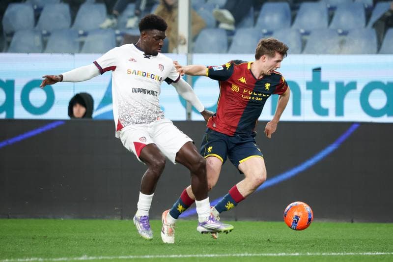 Football. Serie A. Genoa - Cagliari. 21.01.2026