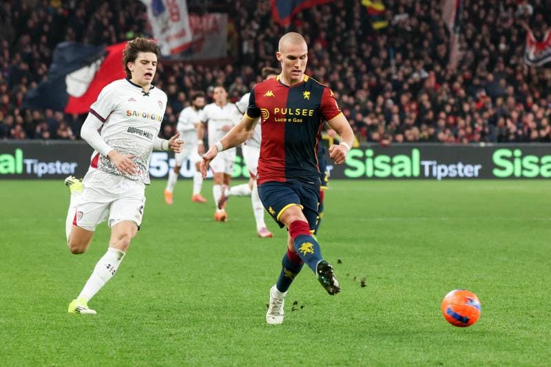 Football. Serie A. Genoa - Cagliari. 21.01.2026