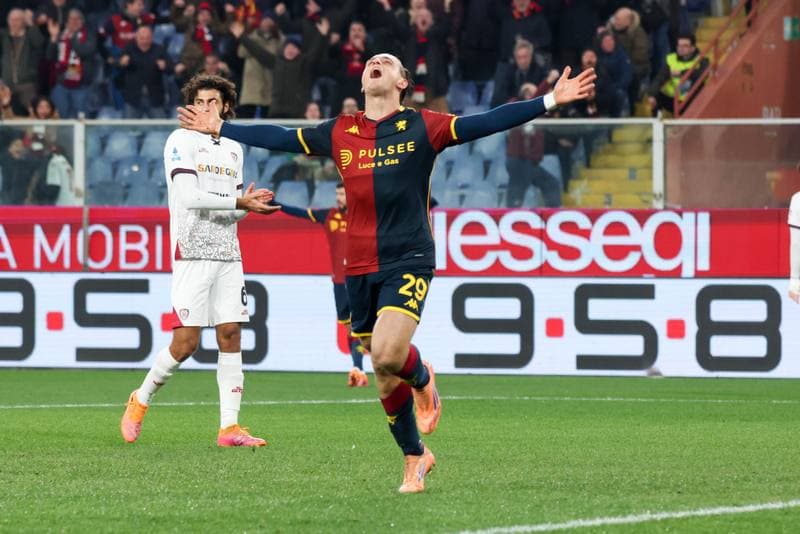 Football. Serie A. Genoa - Cagliari. 21.01.2026