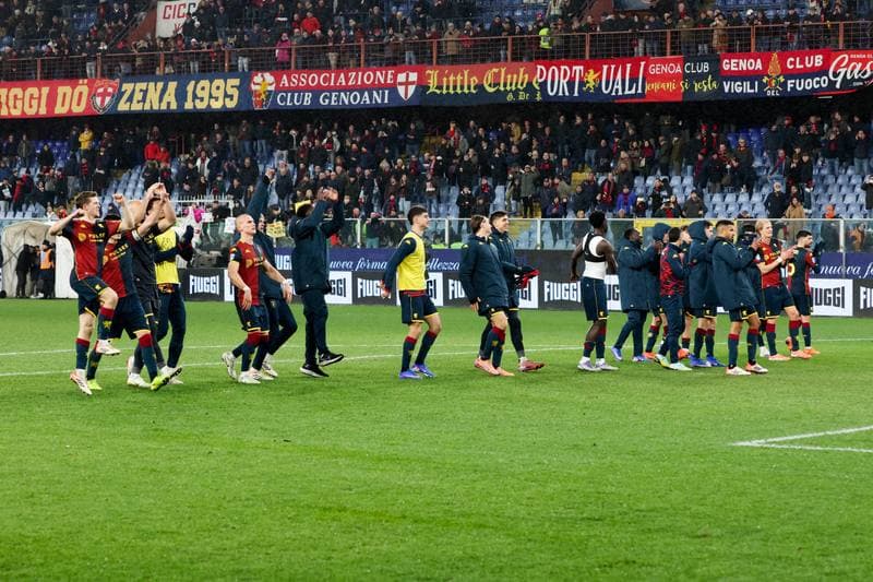 Football. Serie A. Genoa - Cagliari. 21.01.2026