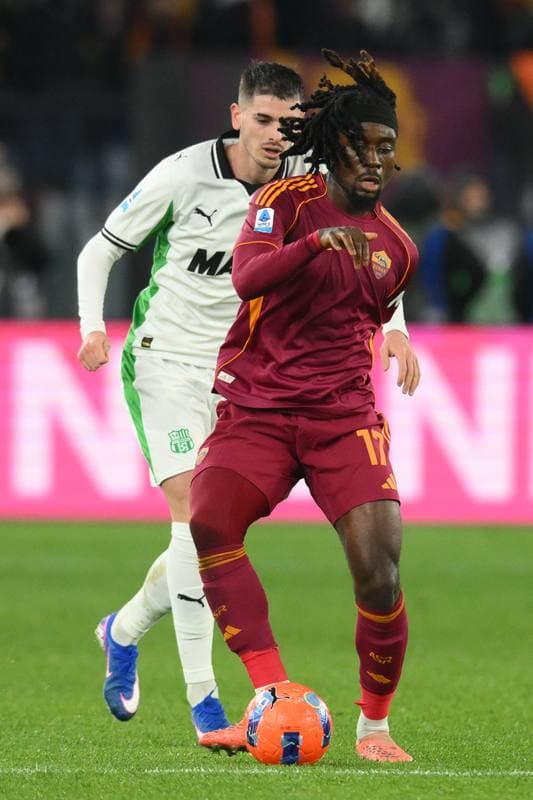 Football. Serie A. AS Roma - US Sassuolo. 10.01.2026