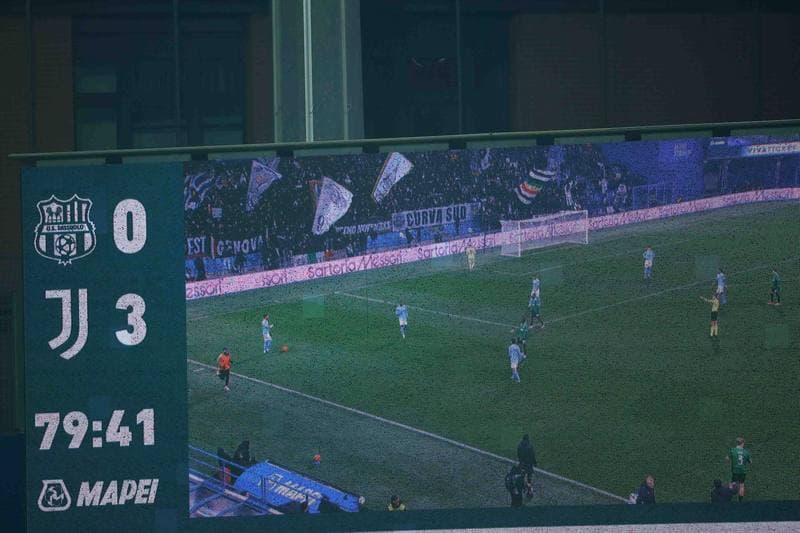 Football. Serie A. US Sassuolo - Juventus. 06.01.2026