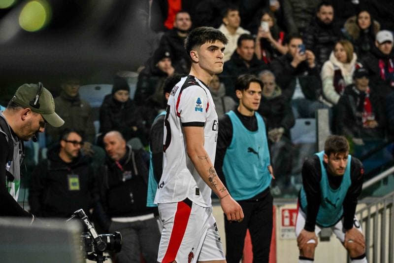 Football. Serie A. Cagliari Calcio - AC Milan. 02.01.2026